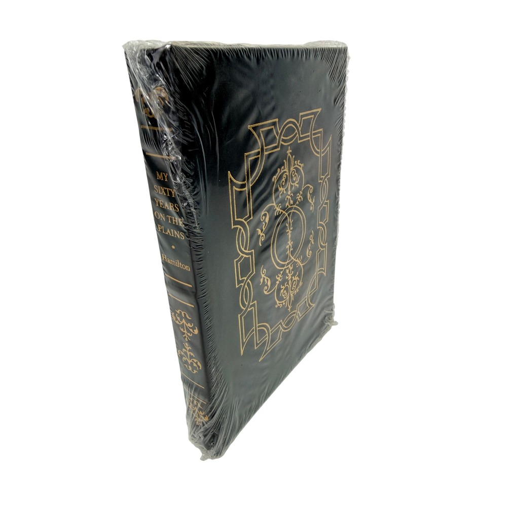 My Sixty Years on the Plains W.T. Hamilton Leather Bound Sealed Book